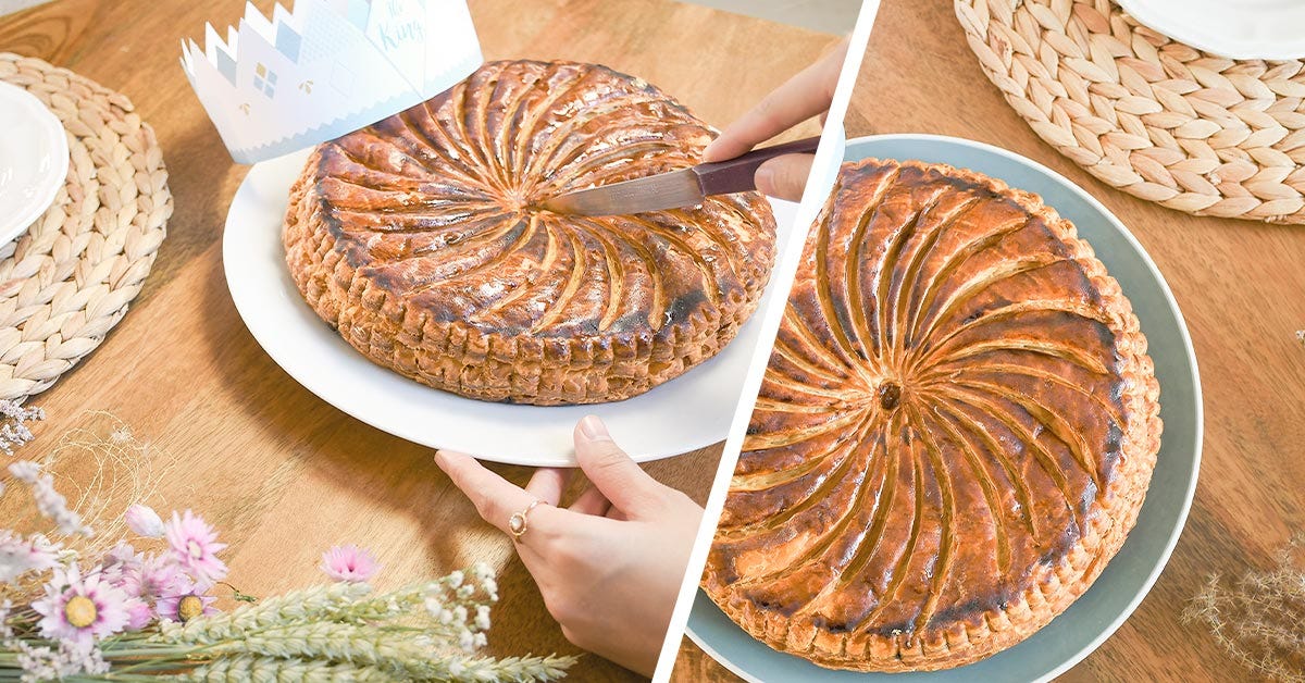 Französiche galette des rois