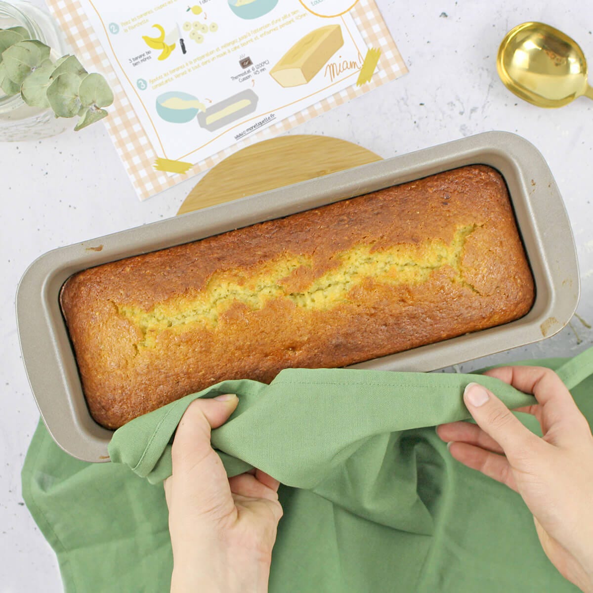 Nichts geht über ein leckeres und saftiges Bananenbrot!