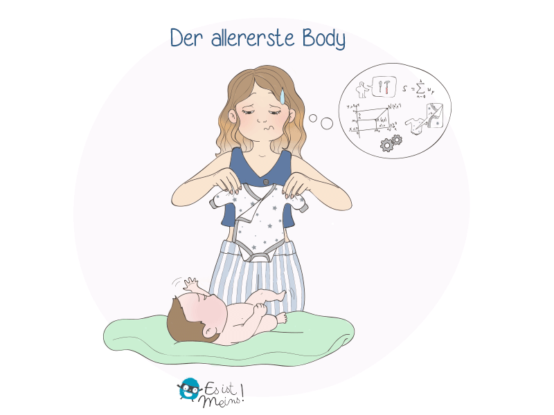 Das erste Mal einen Body anziehen ist schwer...