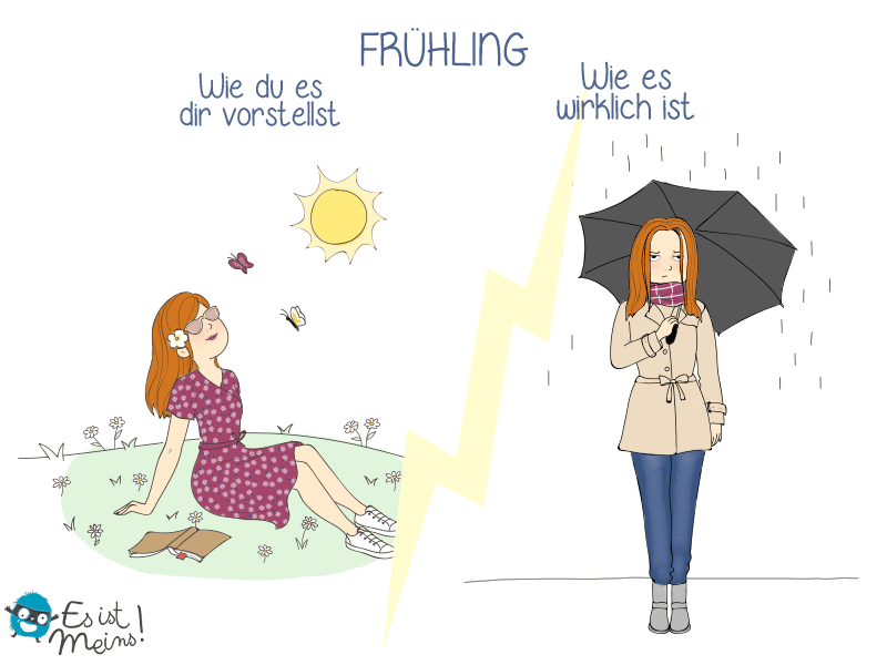 So hat man sich den Frühling nicht vorgestellt!
