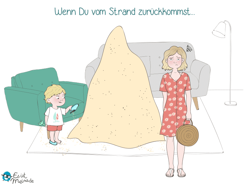 Der Strand kommt zu dir nach Hause!
